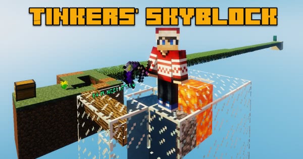 Tinkers' Skyblock - бесконечные инструменты для скайблок [1.12.2]