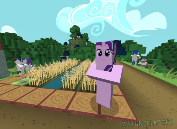 Flutterstorm's PonyCraft - Пони ресурспак? 1.14.4 1.13.2 1.12.2 x128