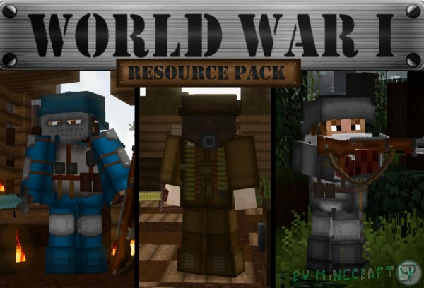 World War I: Resource Pack -     [1.14.4] [1.13.2] [1.12.2] [32x]
