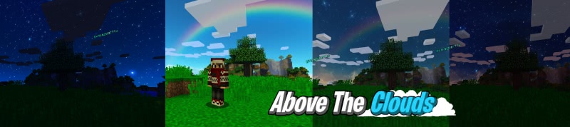 Above The Clouds Resource Pack - красивое реалистичное небо [1.15.2] [1.14.4] [1.12.2]