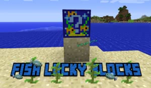 Fish Lucky Blocks - рыбный лаки блок [1.12.2]