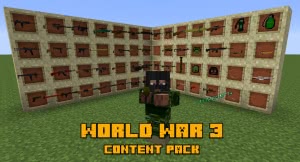 World War 3 content pack - контент пак фланс 3 мировой войны [1.8] [1.7.10]