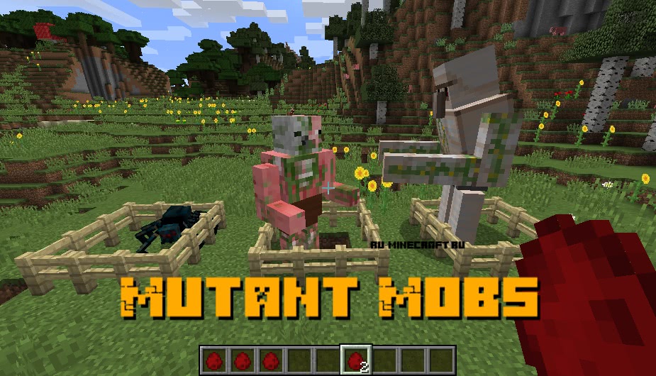 minecraft 1.8 mutant mob mod forge
