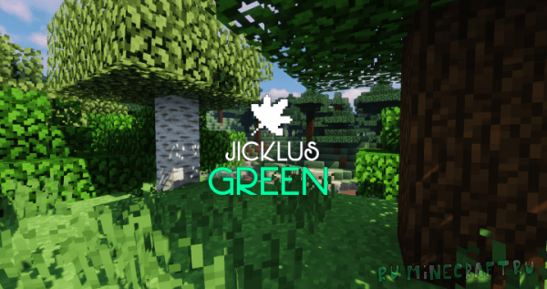 Jicklus Green - приятный "зелёный" ресурспак [1.14.4] [1.13.2] [16x]