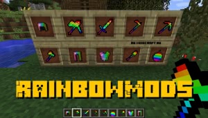 RainbowMods - радужная броня и инструменты [1.12.2]