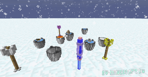 3D Tools And Items! - 3    [1.14.4] [16x16]