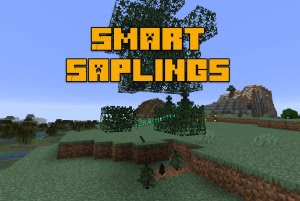 Smart Saplings - авто посадка саженцев [1.14]