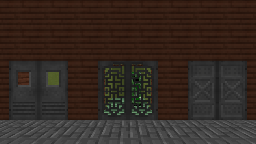 Открывающиеся двери майнкрафт. Doors Mod 1.12.2. Malisis Doors Mod 1.12.2. Майнкрафт двери и люки 1.19. Engineers_Doors-1.12.2-0.9.1.
