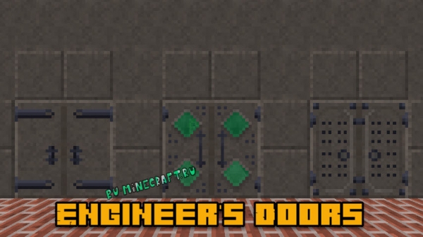 Engineer's Doors - новые двери [1.12.2]