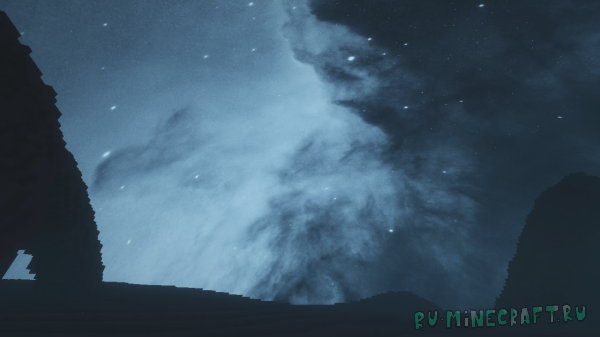 Eagle Nebula Day & Night Sky - красивое космическое небо [1.14.4] [1.12.2] [512х]