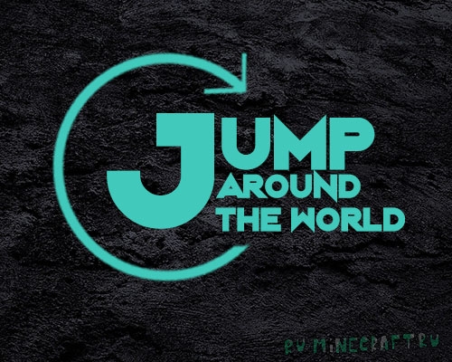 Jump around the world - паркур карта вокруг мира [1.12.2+] [MAP]