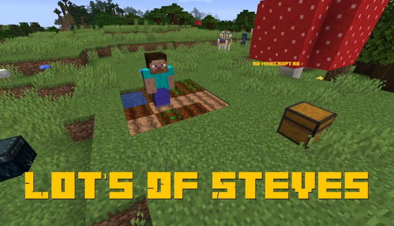 Lot's Of Steves - Стив-помощник [1.15.2] [1.14.4]