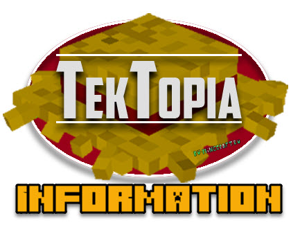 TekTopia Information - информация о деревне [1.12.2]