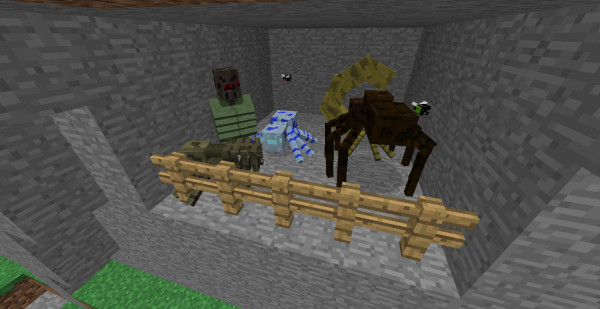 Arachnocraft - измерение пауков [1.12.2]