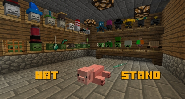 Hat Stands -      [1.15.2] [1.14.4] [1.12.2] [1.10.2] [1.7.10]