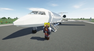 Golden Airport Pack - пак на реалистичный самолет [1.12.2]