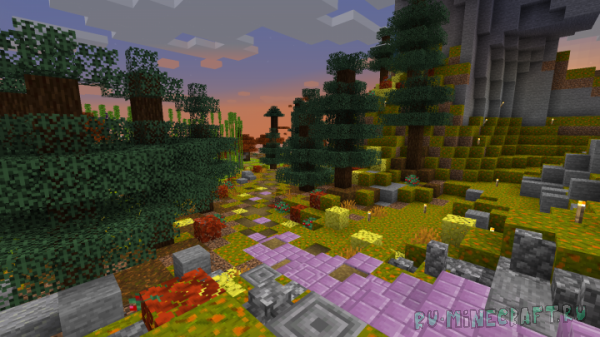 Friends Of Folksville: An Autumn Story - осенние текстуры 1.14.4 32x Friends Of Folksville: An Autumn Story - осенние текстуры 1.14.4 32x