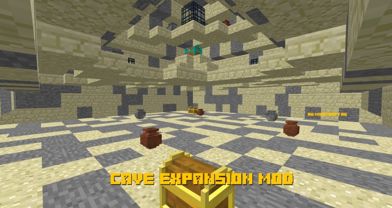 Cave Expansion Mod - новые структуры в подземельях [1.12.2]