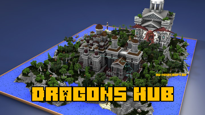 Dragons Hub - остров драконов [1.14.4]