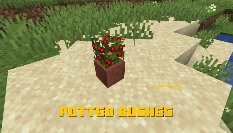 Potted Bushes -    [1.14.4]