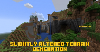 Slightly Altered Terrain Generation - новая генерация мира [1.14.4]
