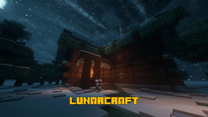 LunarCraft - полу дефолтный ресурспак [1.15.1] [16x]
