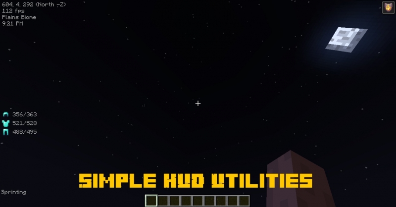Simple HUD Utilities - дополнительный худ [1.19] [1.18.2] [1.17.1] [1.16.5]