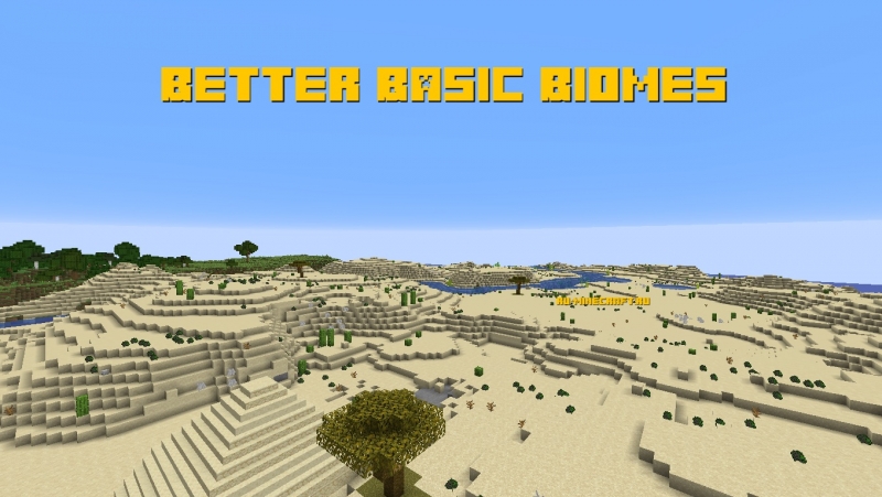 Better Basic Biomes - улучшенные ванильные биомы [1.14.4]