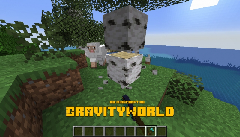 GravityWorld - гравитация в мире [1.16.5] [1.15.2] [1.14.4] [1.12.2] [1.10.2] [1.7.10]