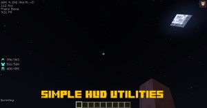 Simple HUD Utilities - дополнительный худ [1.19.2] [1.18.2] [1.17.1] [1.16.5]