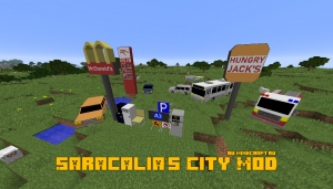 Cities Deco Mod (Saracalia's City Mod) - декор для города [1.12.2] [1.7.10]