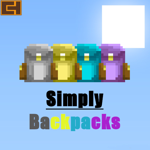 Simply Backpacks - простые рюкзаки [1.20.4] [1.19.4] [1.18.2] [1.17.1] [1.16.5] [1.15.2] [1.14.4] [1.12.2]