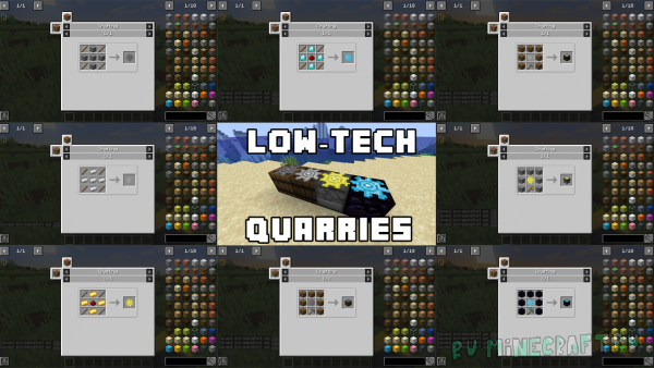 Low-Tech Quarries -   [1.14.4]