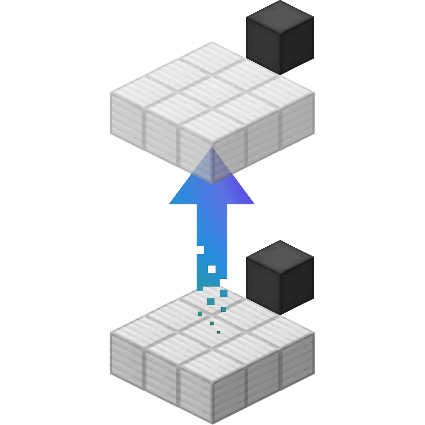 Как Построить лифт в Minecraft PE без модов - механический лифт в Майнкрафт на Андроид