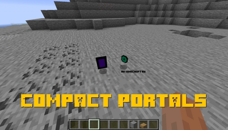 Compact Portals - компактные порталы [1.15.2]