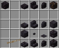 Декоративные блоки из черного камня