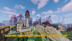 German Survival Minecraft Server MAP [1.16] [1.15.2] [1.14.4]