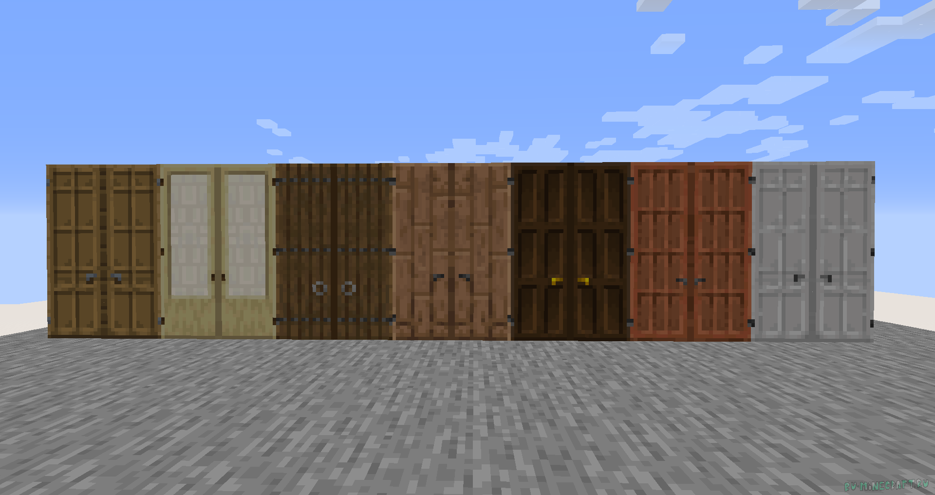 Двери майнкрафт 1.7 10. Двери майнкрафт 1.16.5. Doors Minecraft 1.18 гараж. Двери майнкрафт 1.19. Мод на двери 1.16.5.