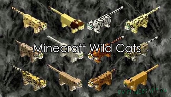 Minecraft Wild Cats - ""   [1.15.2] [16x]