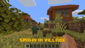 Spawn in Village - спавн в деревне [1.16.5] [1.15.2]