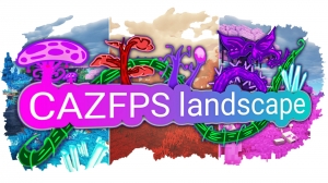CAZfps landscape - яркие измерения планеты [1.15.2] [1.14.4] [1.12.2]