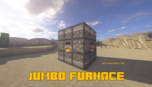 Jumbo Furnace - большая печка [1.19.2] [1.16.5] [1.15.2]