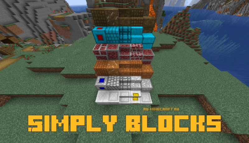 Simply Blocks - простые блоки для декора [1.16.5] [1.15.2] [1.12.2]