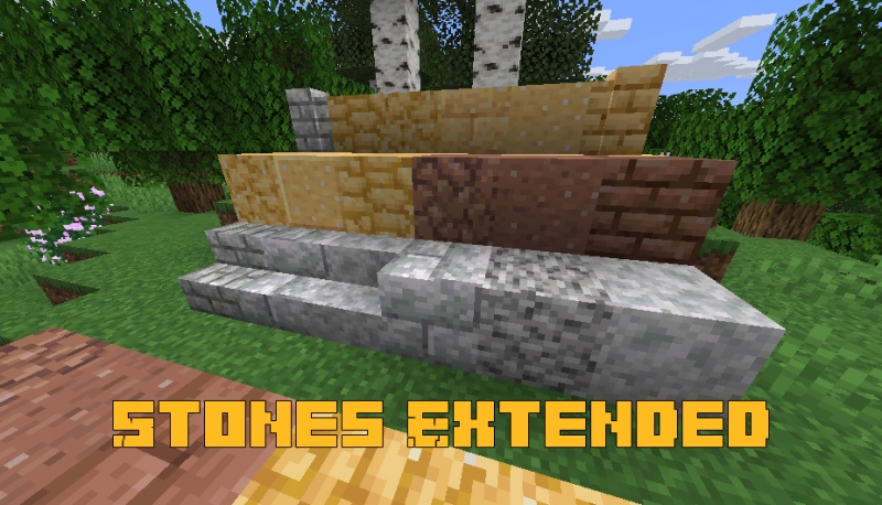 Stones Extended &#8211; New Types of Stones 1.15.2