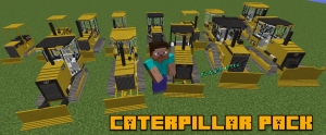 Caterpillar Pack - тракторы и строительная техника, бульдозеры [1.12.2] [1.11.2] [1.10.2]