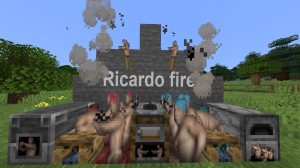 Ricardo Fire Resource Pack - текстура огня - Рикардо Милос [1.16.3] [1.15.2] [1.14.4]