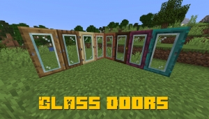 Glass Doors - двери со стеклом [1.16.2]