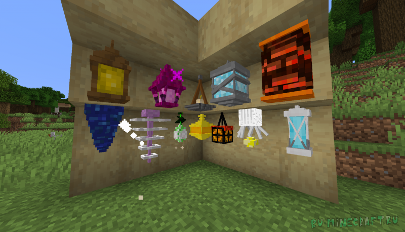 CAZfps lamps mod -    [1.16.5] [1.15.2]
