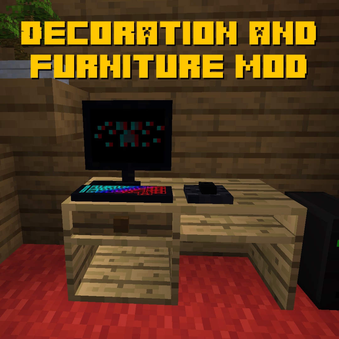 Decoration and furniture mod - ещё больше декора [1.19.4] [1.18.2] [1.17.1]  [1.16.5] [1.15.2] » Скачать моды для Майнкрафт