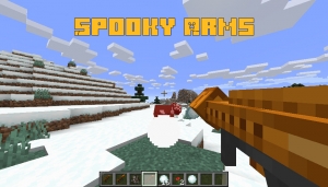 Spooky Arms - хеллоуинское оружие [1.16.5]
